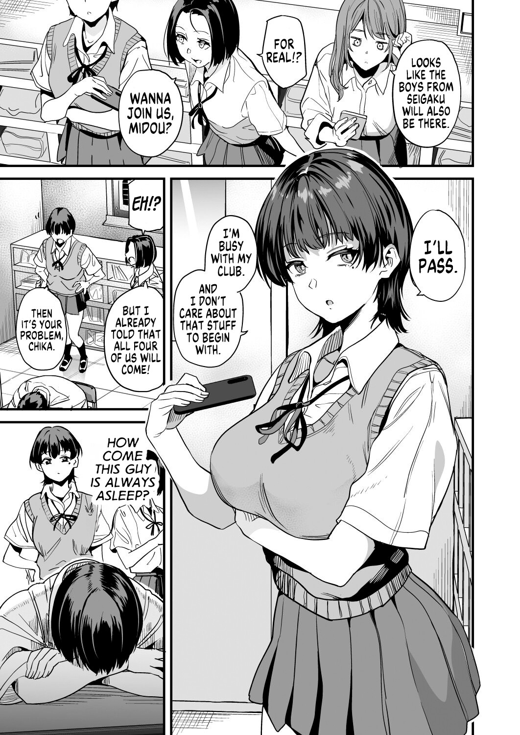 Hentai Manga Comic-Am I Being ... by a Boy from our Class?-Read-2